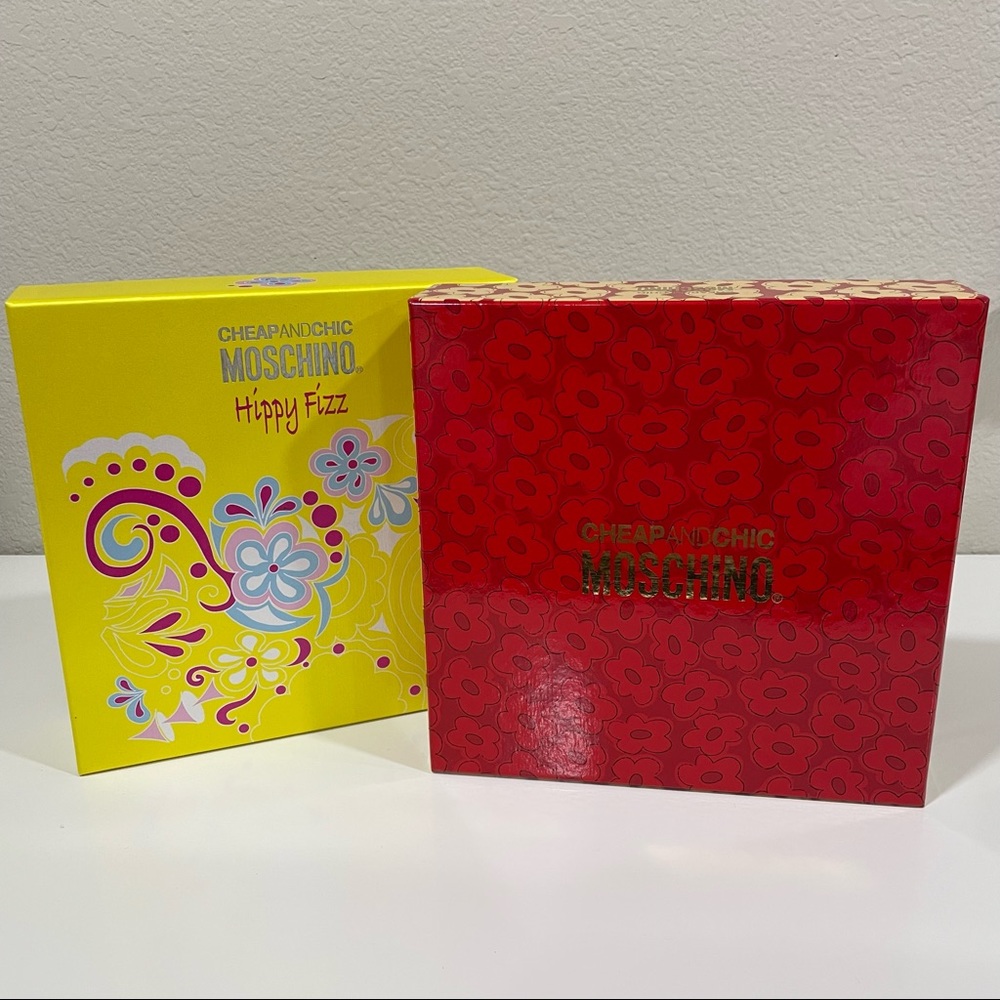 Moschino Cheap & Chic Empty Boxes